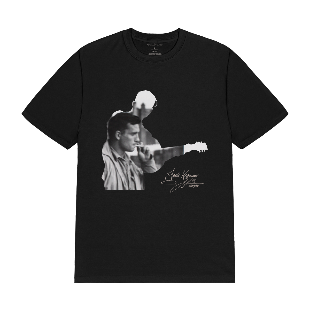 The “Jack + Zach” Black Tee – Jack Kerouac