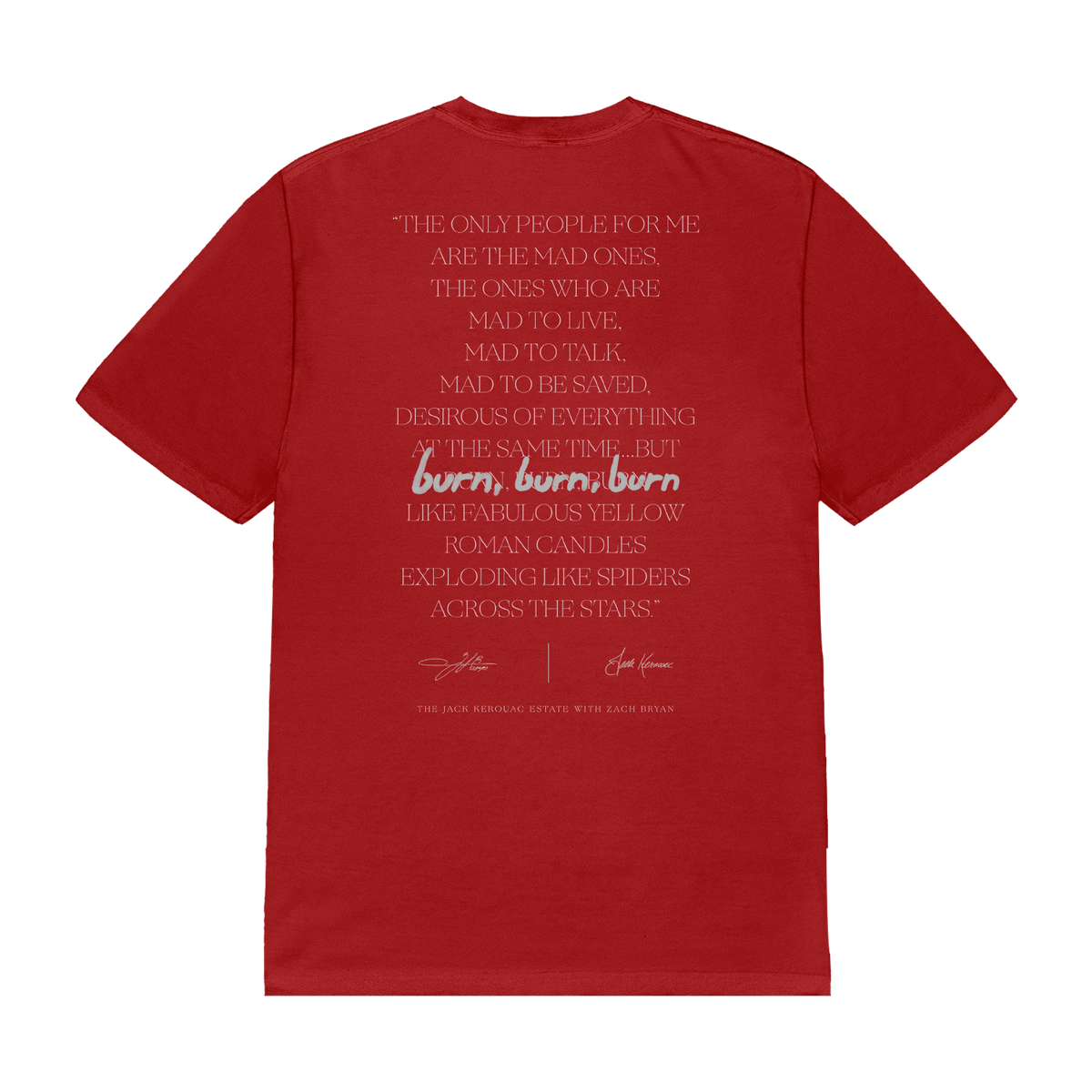 JackKerouacT-Shirt-Red-
