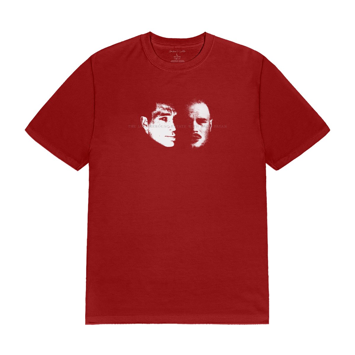その他 BOSSCKM FREEZER ICE BURN RED FROST SHIRT The “Burn, Burn, Burn” Red Tee – Jack Kerouac